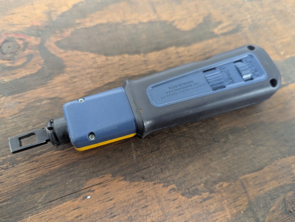 Fluke Networks D914S Impact Punch Down Tool EverSharp