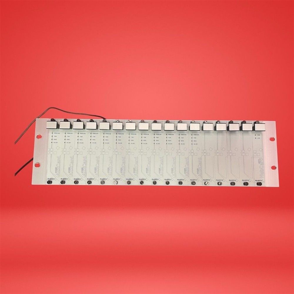 ALGO ECR Shelf System Multi-User Centralized Call Recording 4210 Backplane