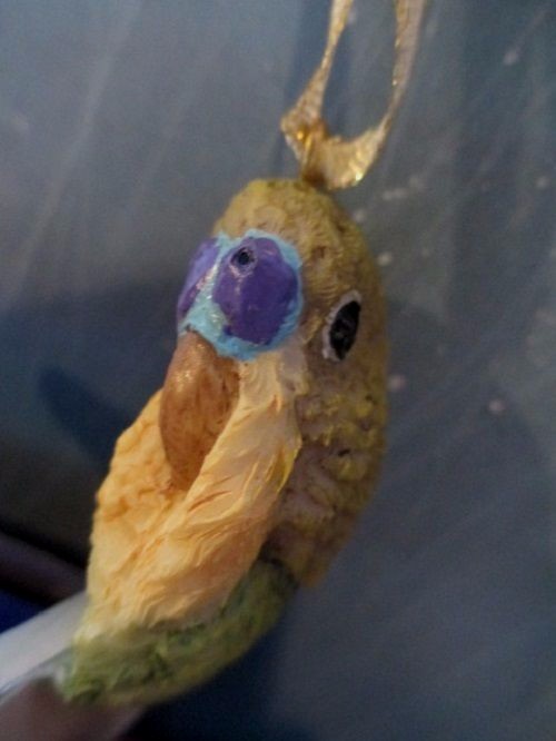PARAKEET ~ ORNAMENT # 2205