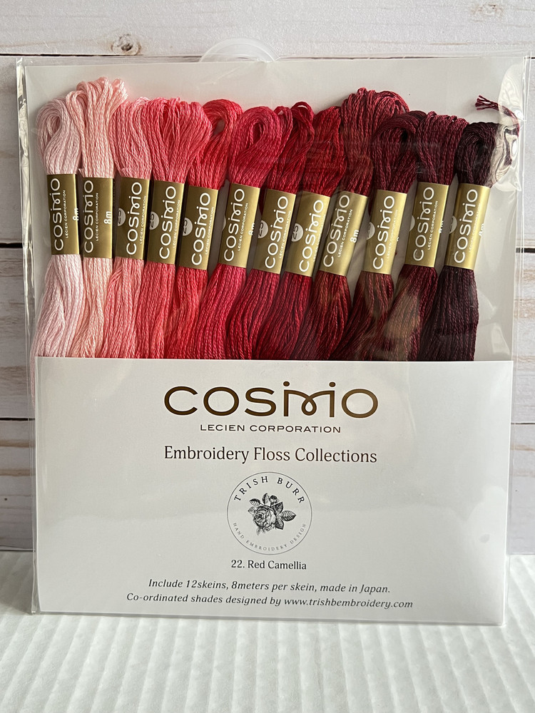 Cosmo embroidery floss pack (12 skein per pack)