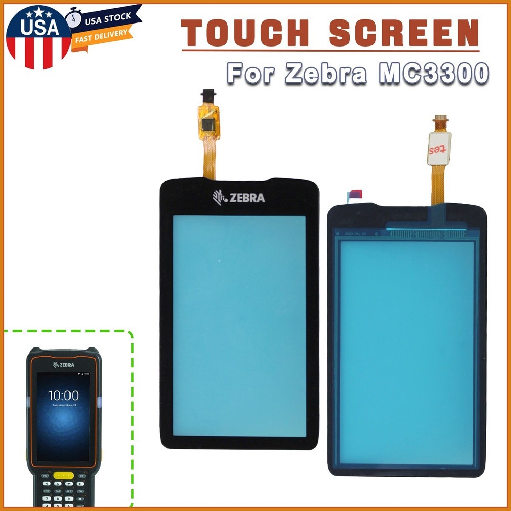4.0" Touch Screen Digitizer Glass Replace For Zebra MC3300 MC330M MC330K MC33