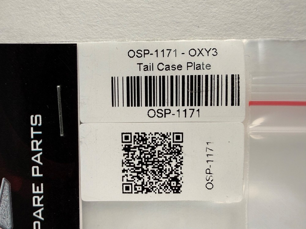 OXY HELI OXY 3 TAIL CASE PLATE OSP-1171