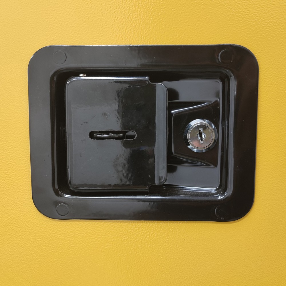 Fireproof Safety Explosion-Proof Box Mobile Battery Charging Cabinet w Socket