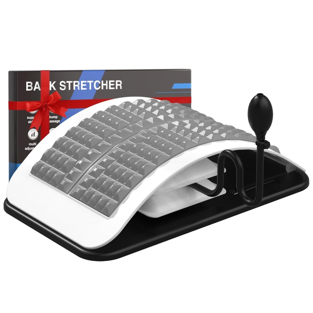 Back Stretcher for Lower Back Pain Relief,Adjustable Inversion Lumbar Tractio...