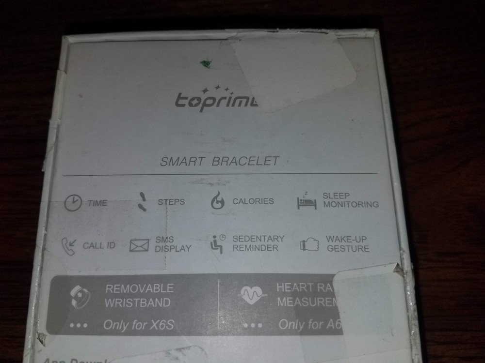 Toprime smart bracelet x6s