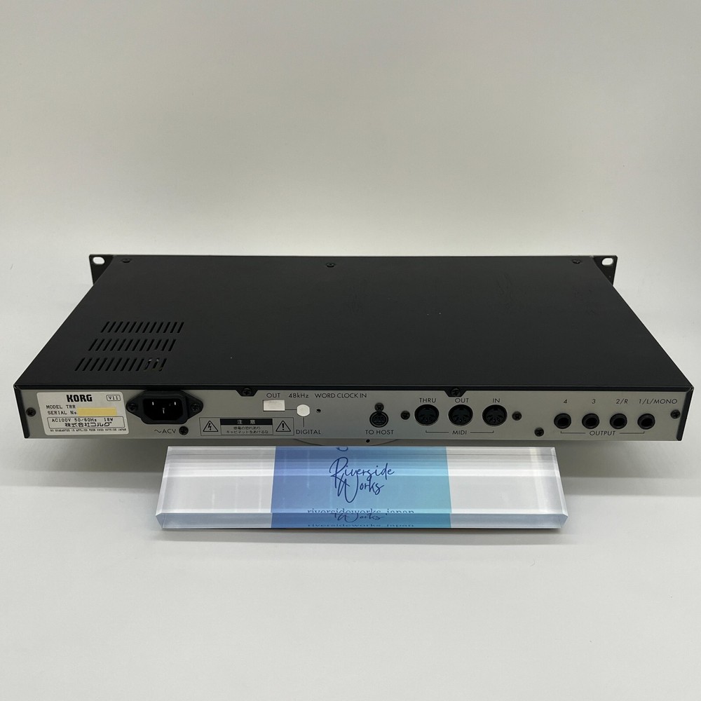 KORG TR-RACK Sound Module Synthesizer Used Tested