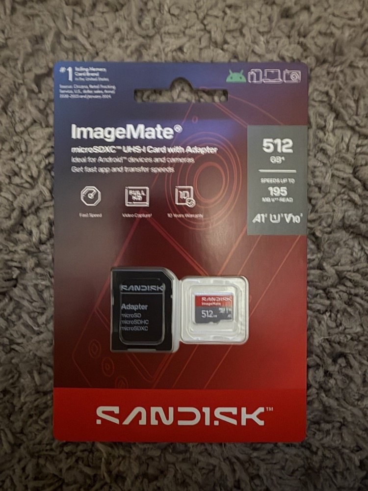 SanDisk  imageMate 512GB microSDXC UHS-I Memory Card