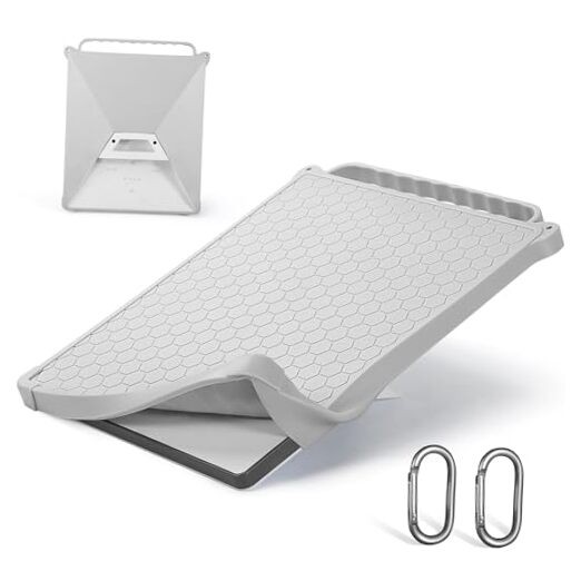 Starlink Mini Protective Cover, Silicone Protective Case for Starlink Mini Grey