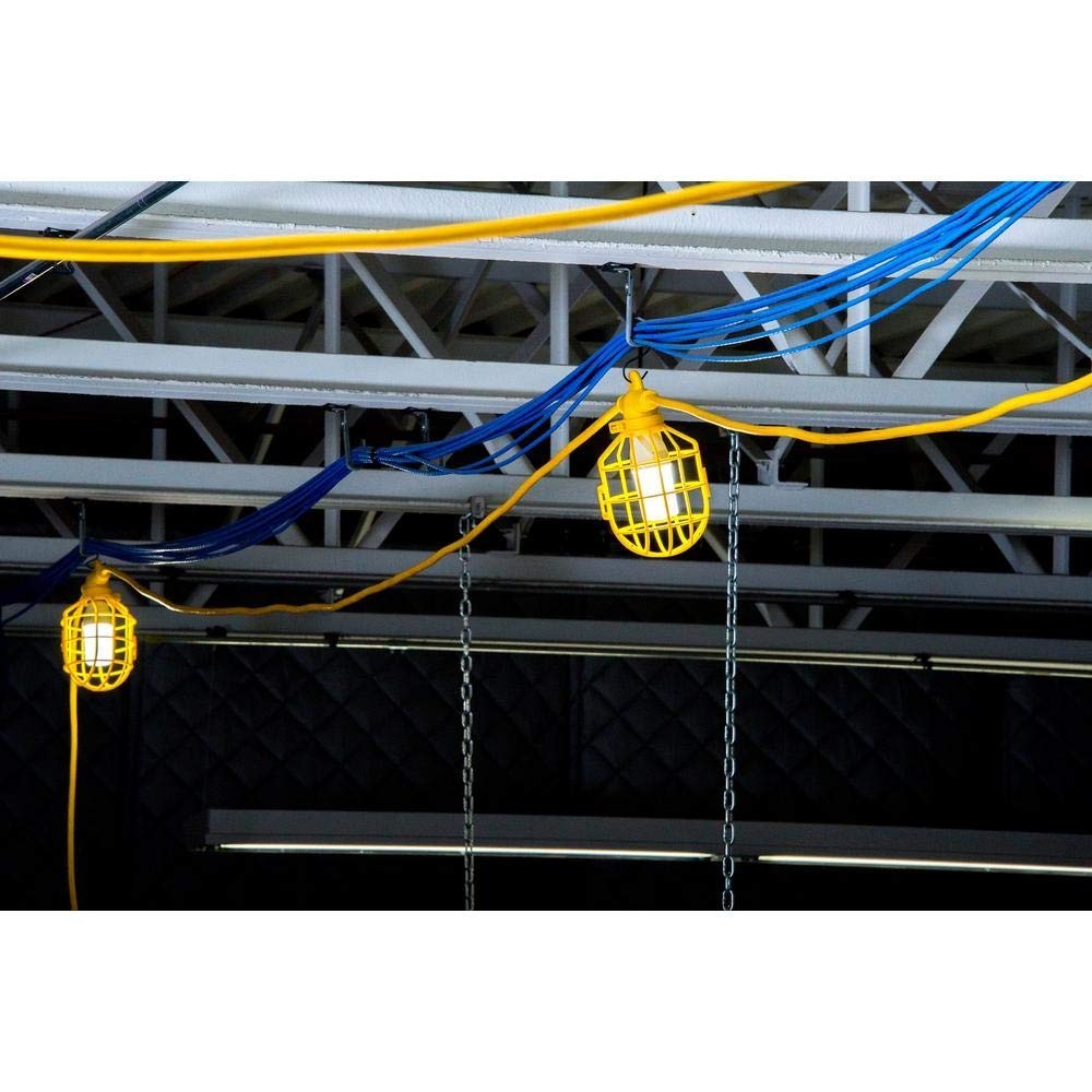 GARDNER BENDER Stringer Light Temporary 50FT GL50143STK, 14/3 SJTW cable " NEW"