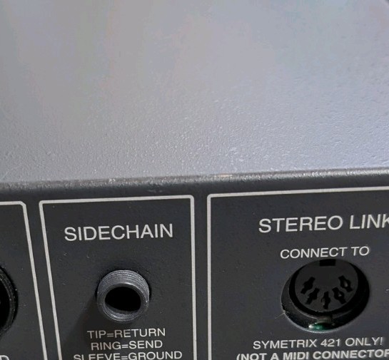 Symetrix 421 AGC Leveler/Downward Expander Rackmount Processor - Untested As-Is