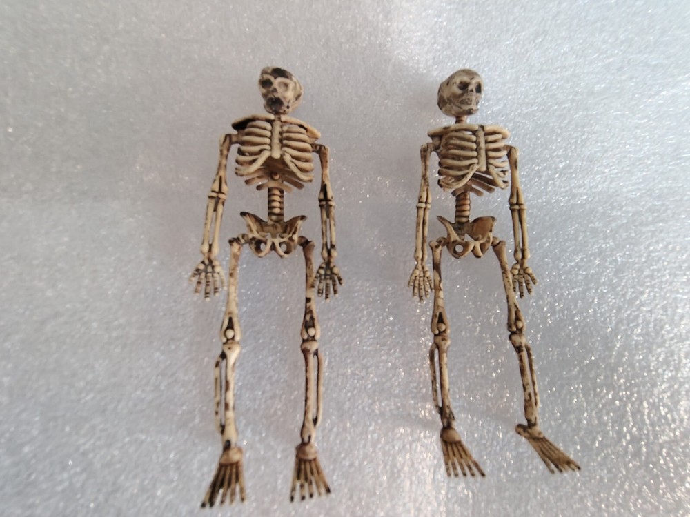 Halloween Skeleton Pair Props (Plastic)