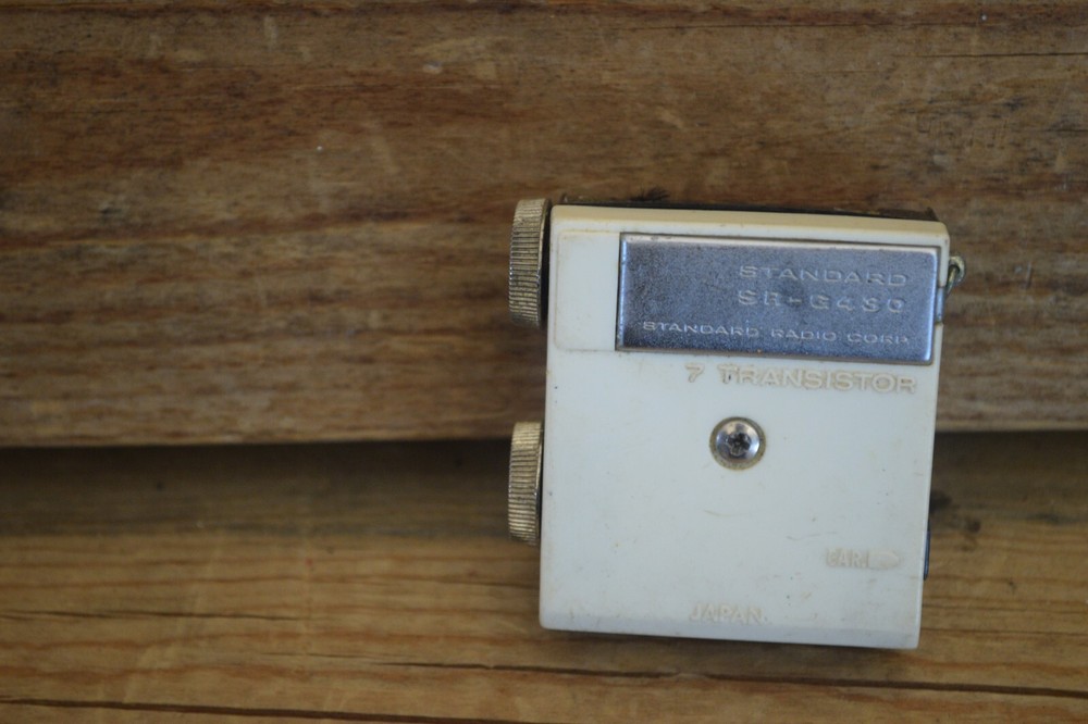 Untested - Standard Micronic Ruby SR-g430Transistor Micro AM Radio Japan
