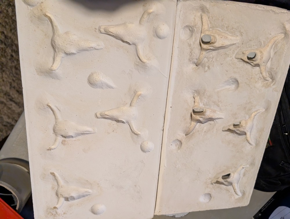 Cow Skulls Vintage Slip Casting Ceramic Mold