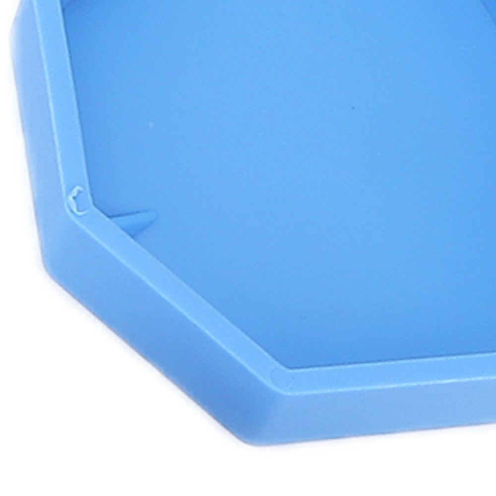 6pcs Dental Lab Model Base Silicone Dental Lab Loading Blue For Dentists