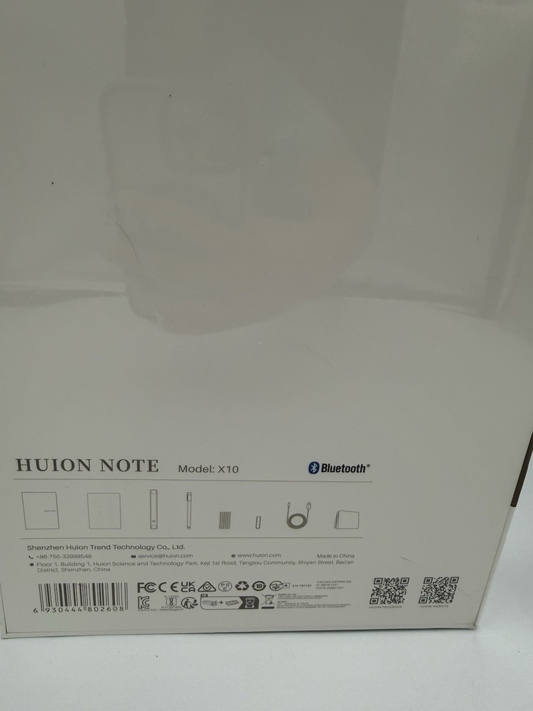 Huion Note X10 2-in-1 Digital Notebook & Drawing Tablet New Sealed