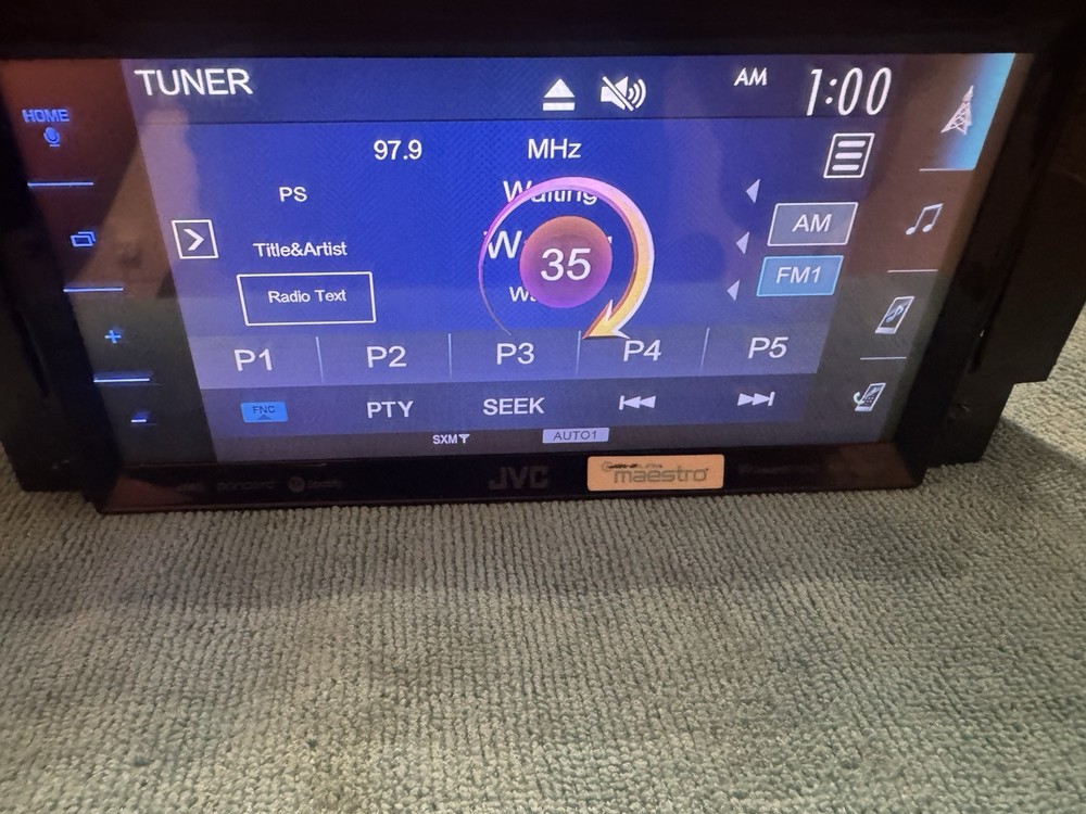 ✅✅JVC KW-V350BT In-Dash Car Video Unit Bluetooth USB Touch Panel Streaming