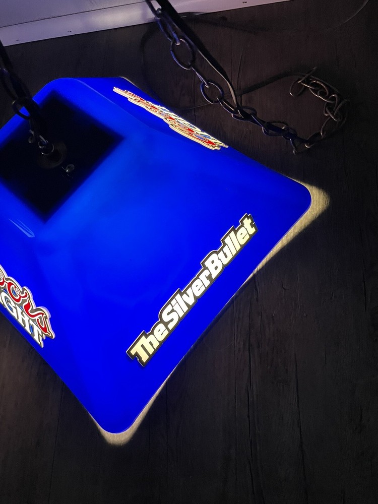 ** WILL NOT SHIP** Coors Light Pool Table Lamp.