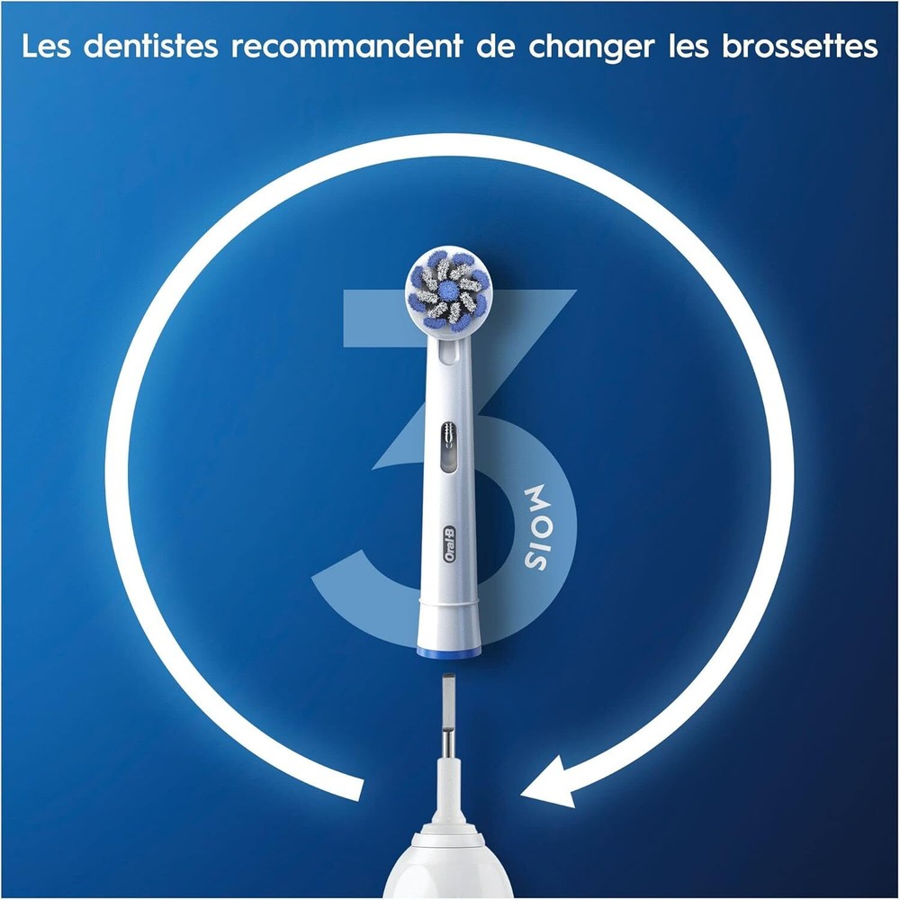 Oral-B Sensitive Clean Replacement Brush Heads 8 count