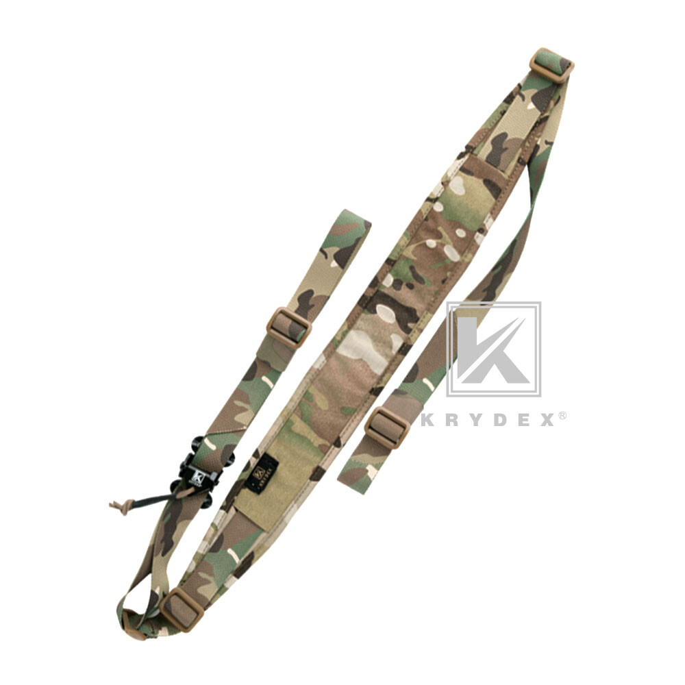 KRYDEX Tactical Sling Strap Modular Slingster Pull Tab Two-Point Quick Adjust