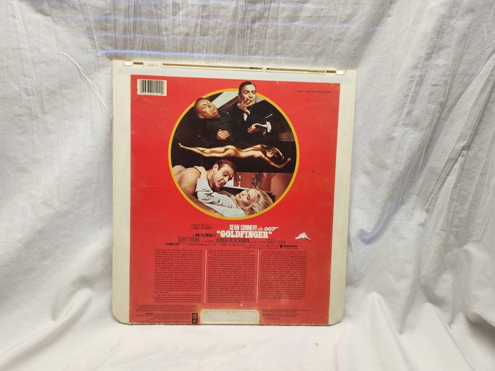 Goldfinger James Bond CED