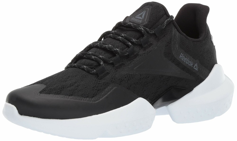 Reebok Men's Split Fuel Sneaker DV5447 Black/True Grey/White  Size 10.5M