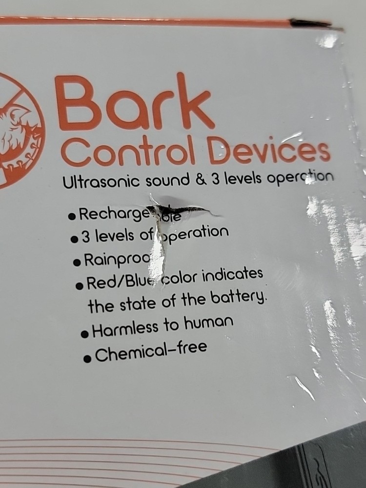 Anti Barking Device, 3 Adjustable Sensitivity and Frequency Levels Waterproof