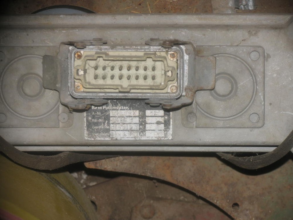 Putzmeister Concrete Pump boom controller schwing remote