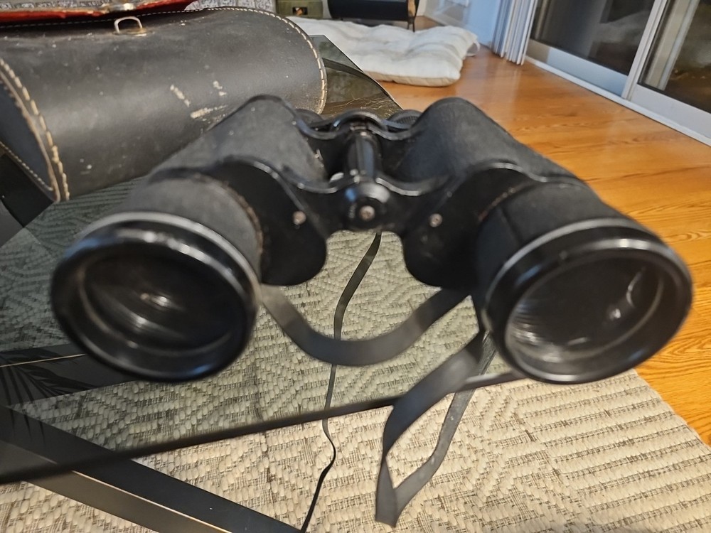 Vintage Traq Model 3003 7x50 Binoculars with Case