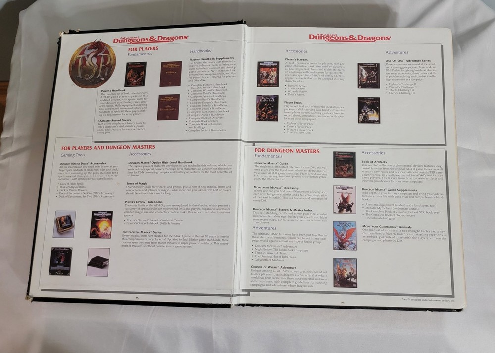 Dungeons and Dragons Master guide 2100 and 2160