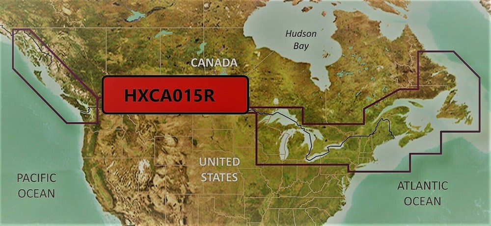 Bluechart HCA015R Canada G2 HD Map ---listed compatibles