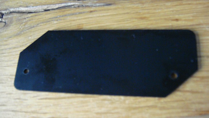 CUSTOM E-11 BLASTER RIFLE SPECIFICATIONS DATA PLATE STAR WARS STORMTROOPER