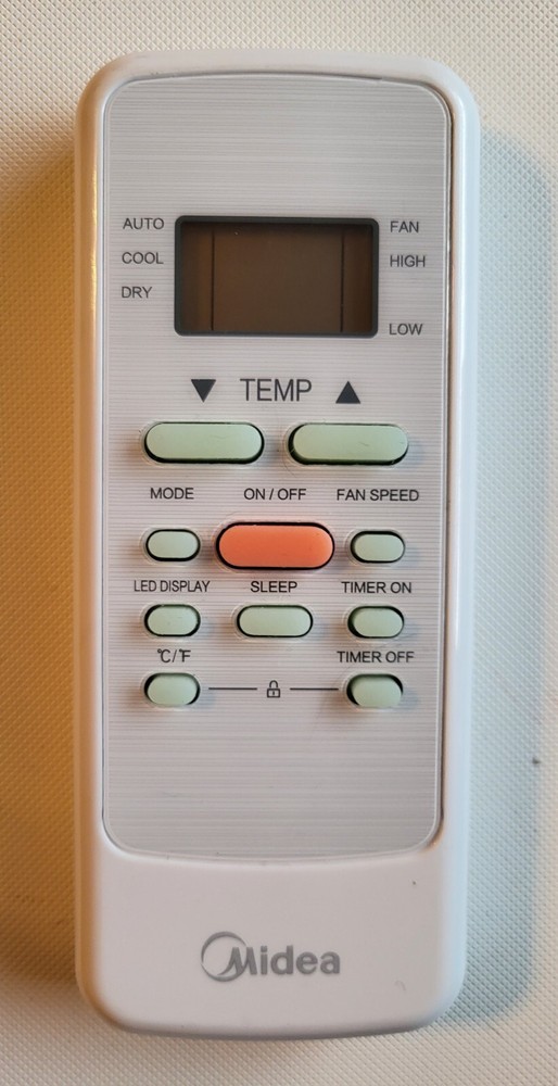 New Midea RG51H3(2)/CEU1 Replace Remote Control For Air Conditioner Open Box