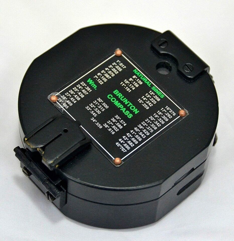 Brunton Compass Transit Survey Testing & Measuring compass Brass Geological