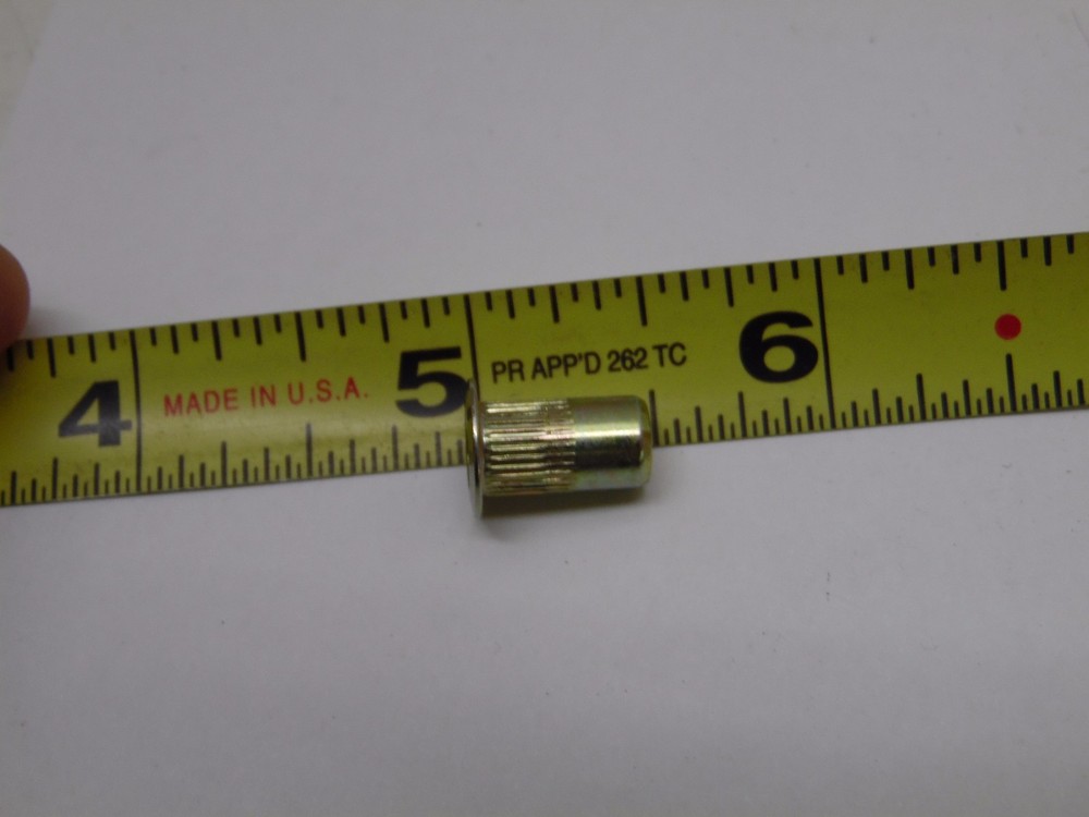 brass Rivet nuts 8-32 steel 50pc (rivnut riv nut nutsert)