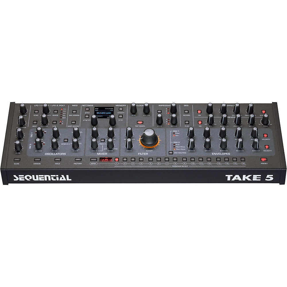 Sequential Take 5 Desktop Module 5-voice Polyphonic Analog Synthesizer