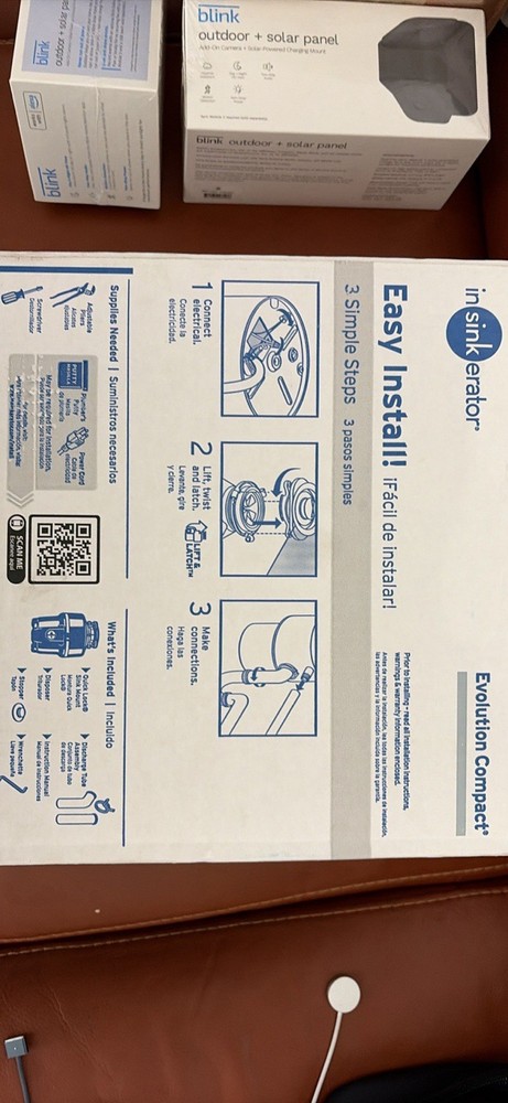 InSinkErator Evolution Compact 3/4 HP Garbage Disposal, Noise Reduction, 2-Stage