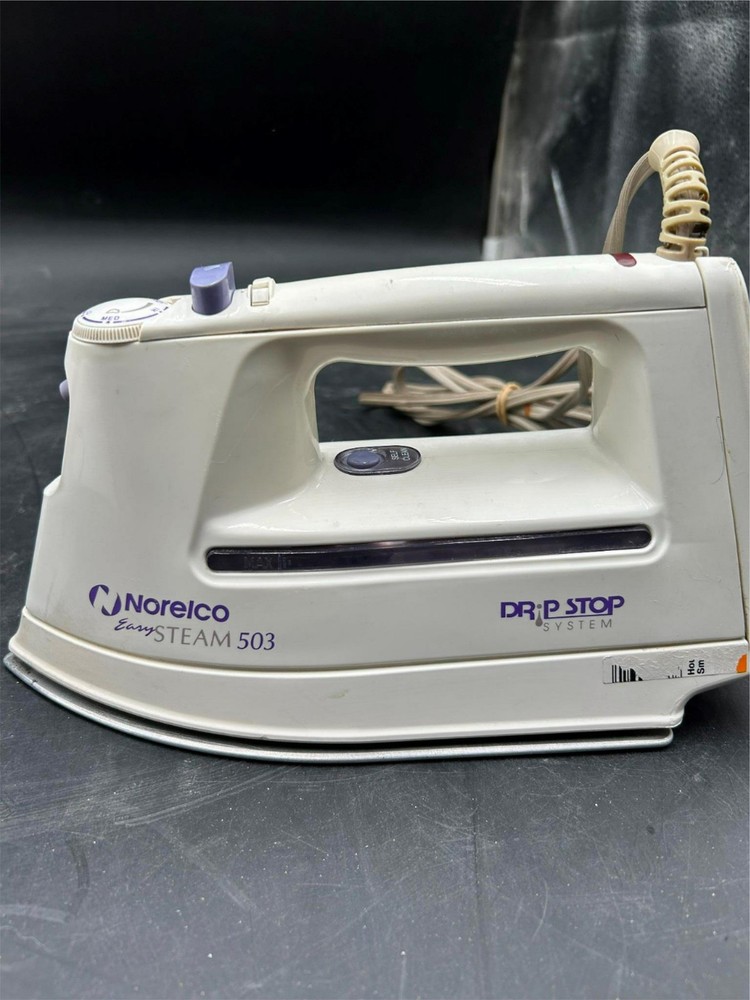 NORELCO EASY STEAM 503 IRON -- DRIP STOP SYSTEM