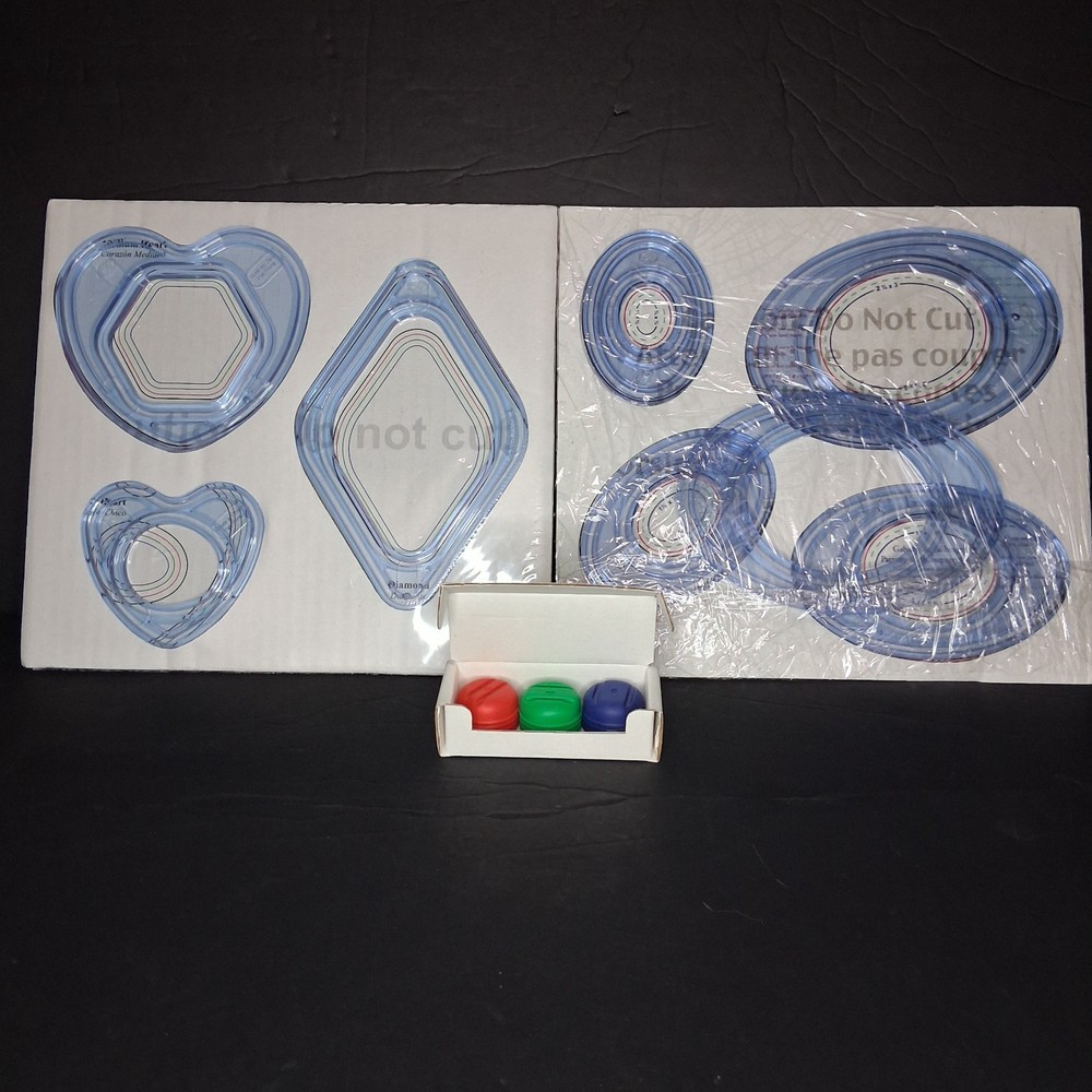 Creative Memories Collection Gemstone & Oval Patterns with Blade Cartridge Set