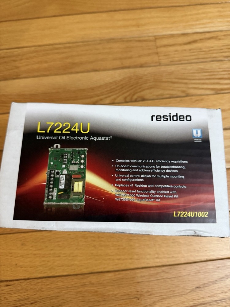 RESIDEO UNIVERSAL OIL ELECTRIC AQUASTAT L7224U