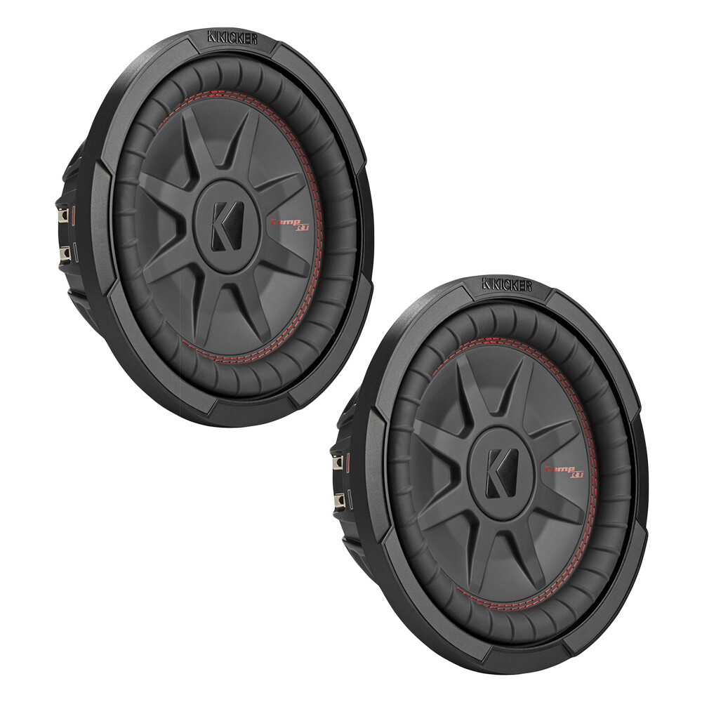 Tacoma Double Cab 2005-2020 + CompRT 10" Loaded Subwoofer Enclosure
