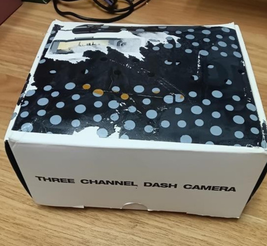 Three channel dash camera