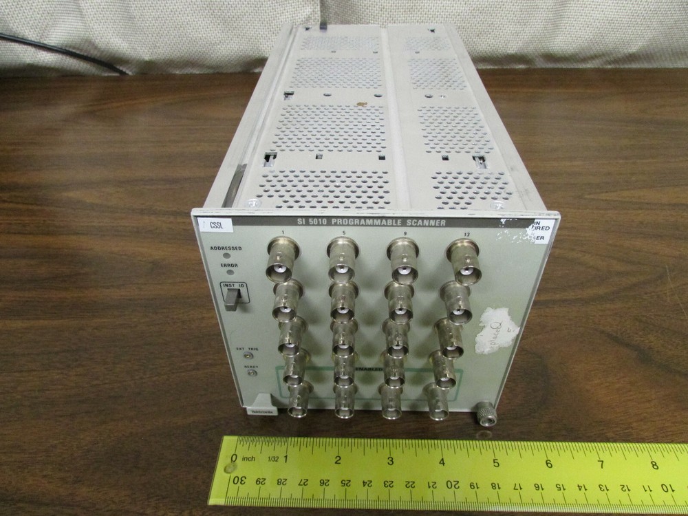 Tektronix Oscilloscope Plugin Module SI-5010 Programmable Scanner s/n B010733