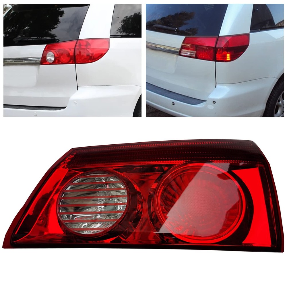 Tail Lights Assembly for 2006-2010 Sienna Passenger Side