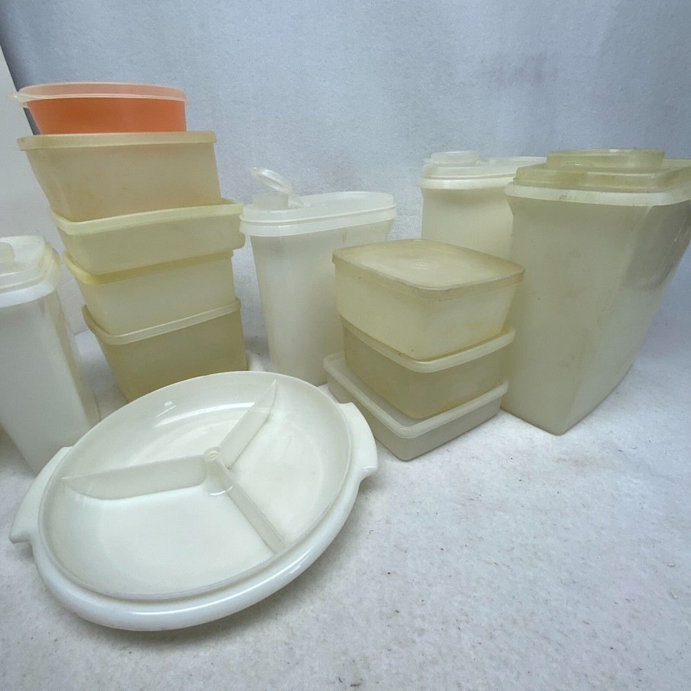 tupperware vintage containers and pitchers A