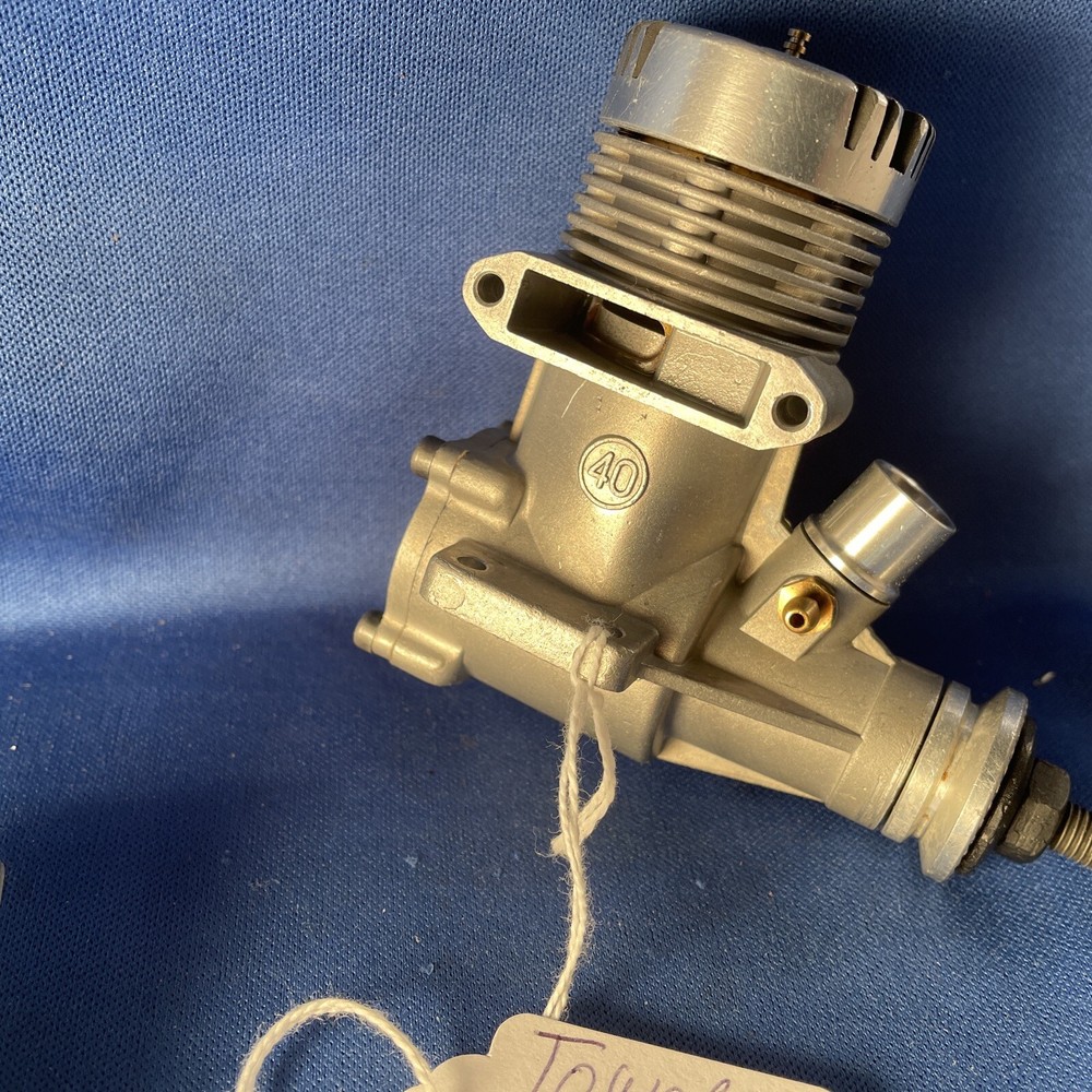 TOWER HOBBY 40 ABC C/L ENGINE WITH T-MUFFLER NICE #8