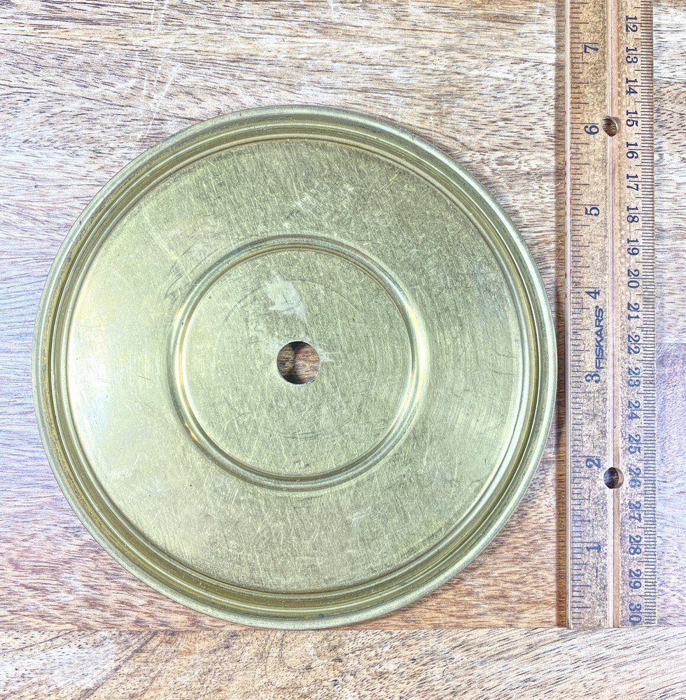 6.00 Inch Diameter Parlor Clock Dial Pan (KD669)