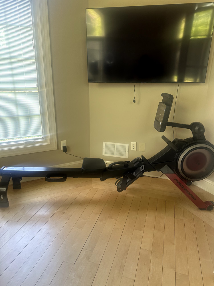PRO FORM 750R ROWER- SLIGHTLY USED!