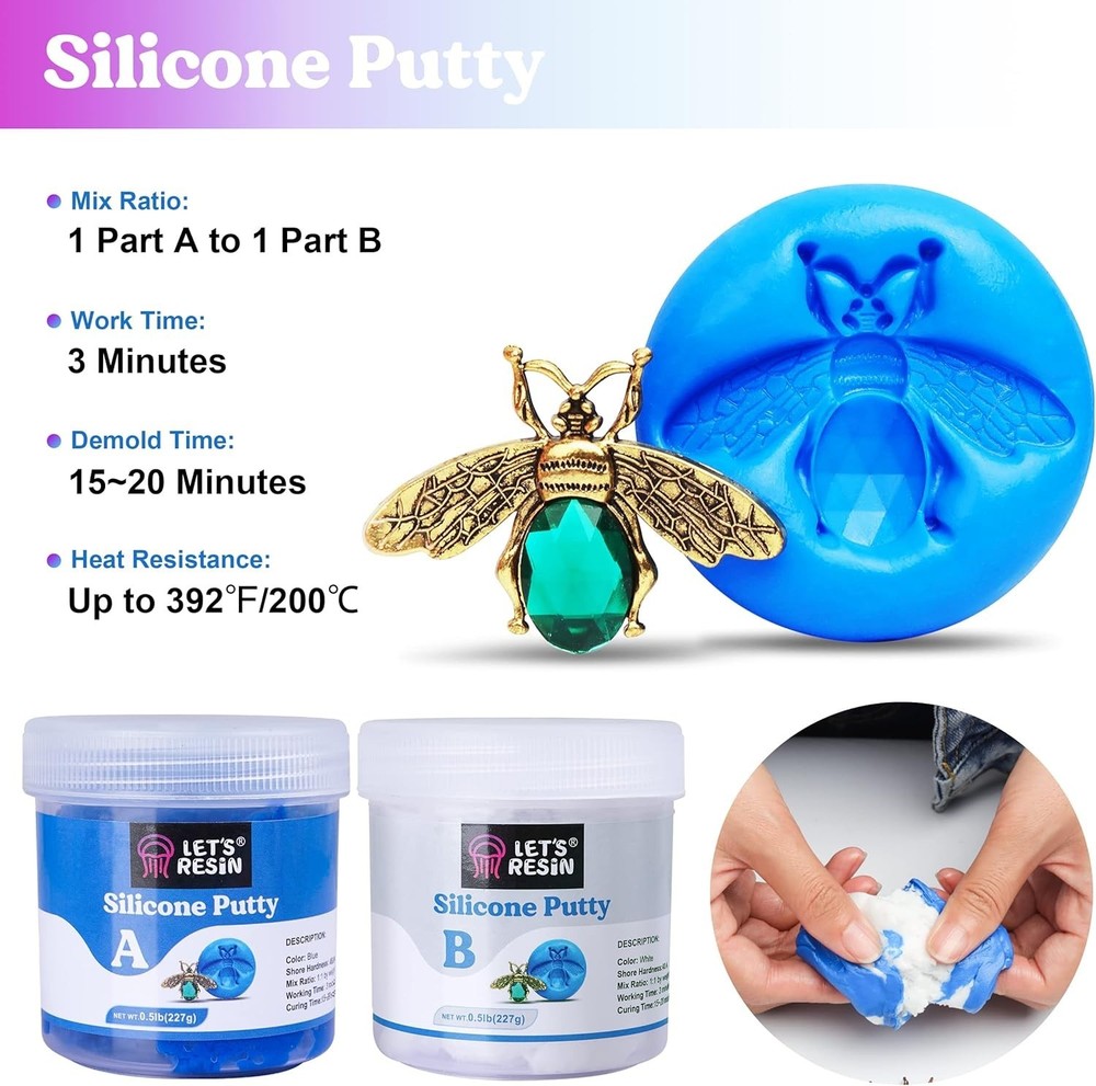 Strong & Flexible Silicone Putty