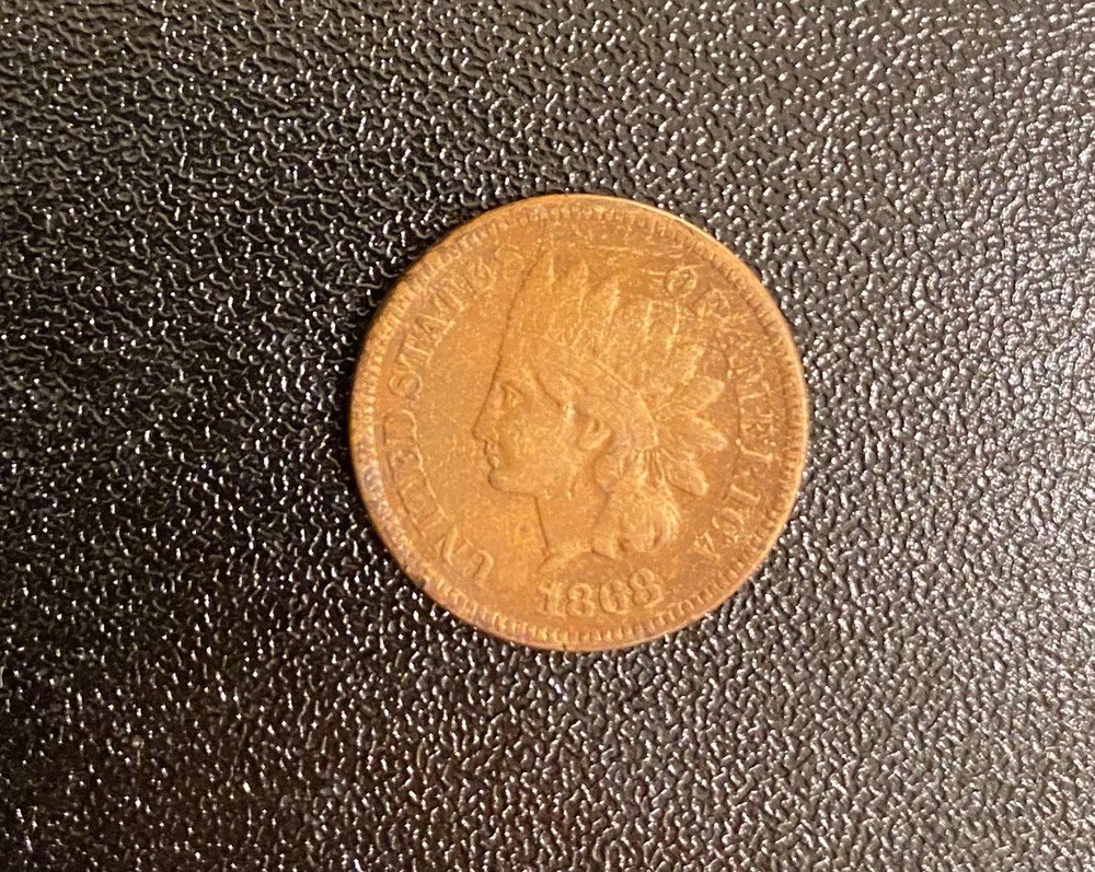 1868 Indian Head Penny - VG condition