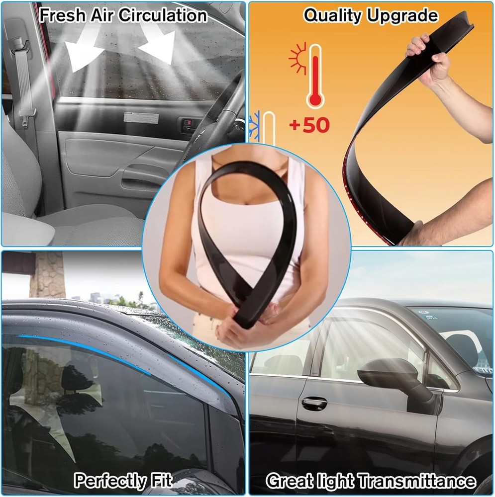 Dodge Charger Visors 4PC New